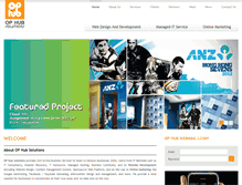 Tablet Screenshot of ophubsolutions.com